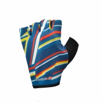 Женские перчатки для фитнеса Reebok (без пальцев, цветные) размер XS RAGB-12331ST